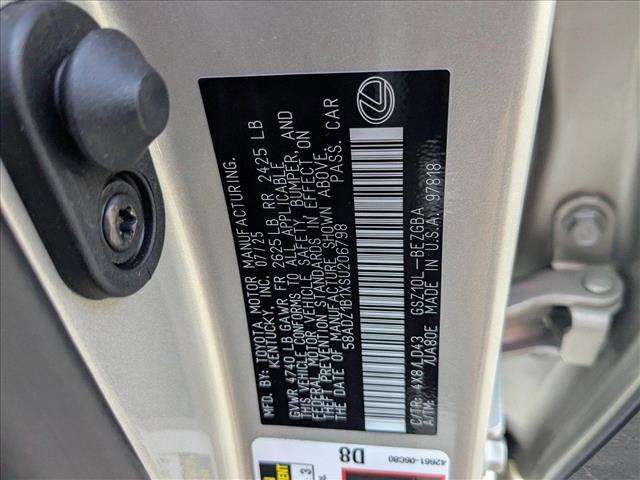 new 2025 Lexus ES 350 car, priced at $45,083