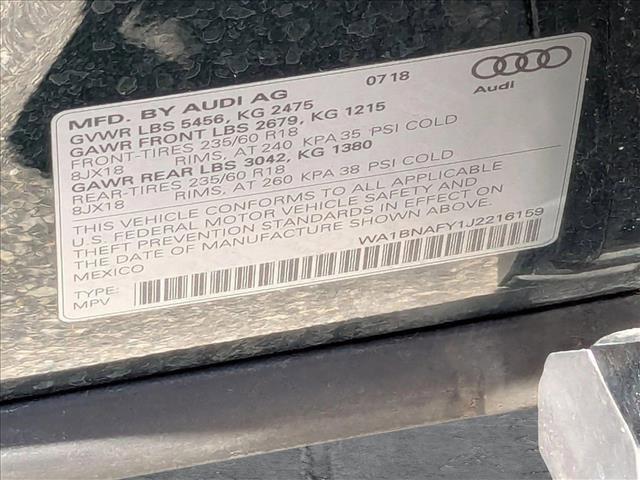 used 2018 Audi Q5 car, priced at $17,995