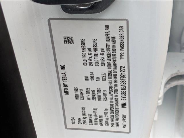 used 2025 Tesla Model 3 car, priced at $37,995