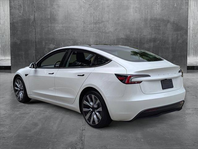 used 2025 Tesla Model 3 car, priced at $37,995