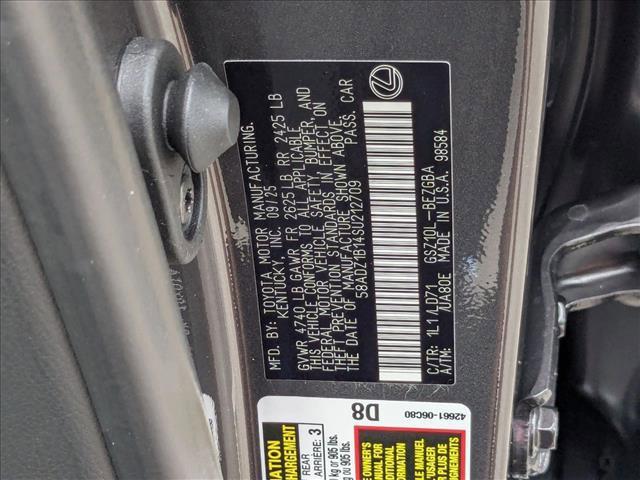 new 2025 Lexus ES 350 car, priced at $47,127