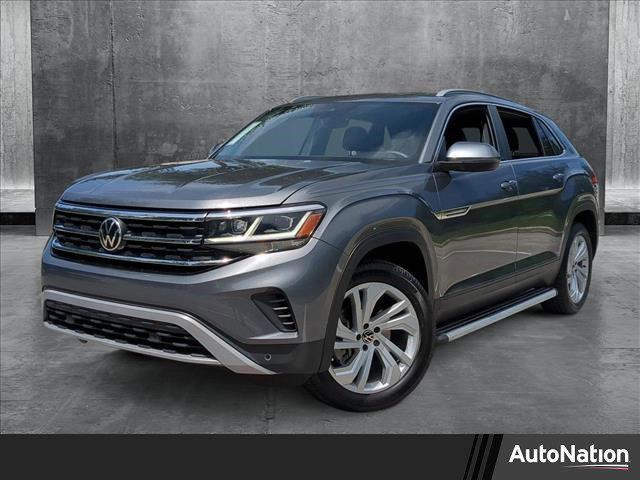 used 2021 Volkswagen Atlas Cross Sport car, priced at $21,495