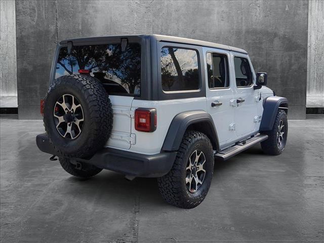 used 2020 Jeep Wrangler Unlimited car, priced at $23,855