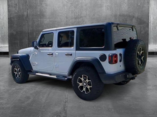 used 2020 Jeep Wrangler Unlimited car, priced at $23,855