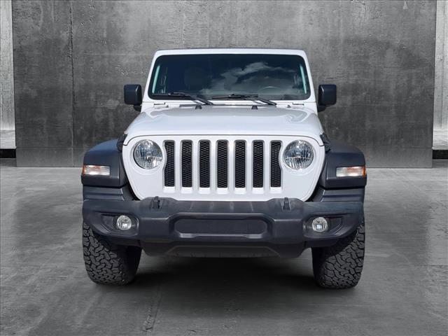 used 2020 Jeep Wrangler Unlimited car, priced at $23,855