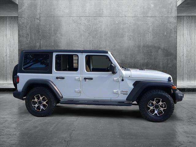 used 2020 Jeep Wrangler Unlimited car, priced at $23,855