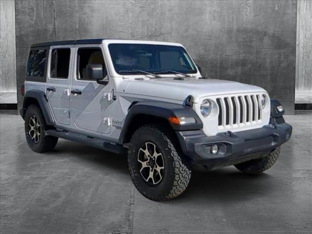 used 2020 Jeep Wrangler Unlimited car, priced at $23,855