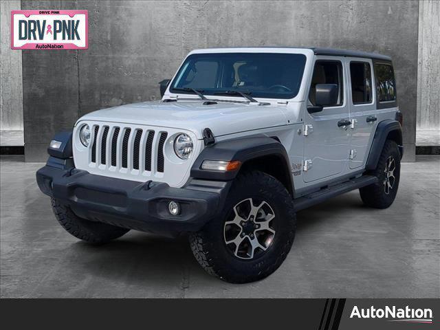 used 2020 Jeep Wrangler Unlimited car, priced at $23,855