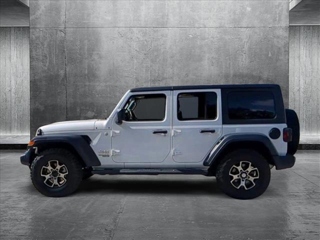 used 2020 Jeep Wrangler Unlimited car, priced at $23,855