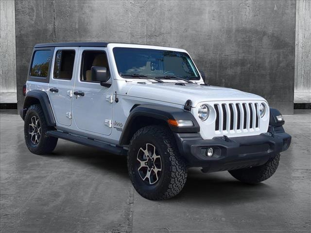 used 2020 Jeep Wrangler Unlimited car, priced at $23,855