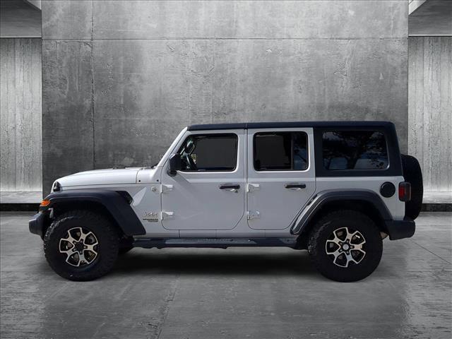 used 2020 Jeep Wrangler Unlimited car, priced at $23,855