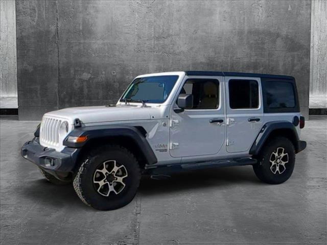 used 2020 Jeep Wrangler Unlimited car, priced at $23,855