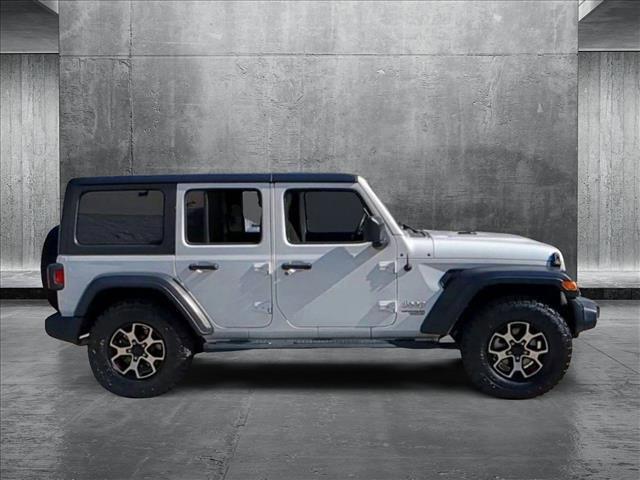 used 2020 Jeep Wrangler Unlimited car, priced at $23,855