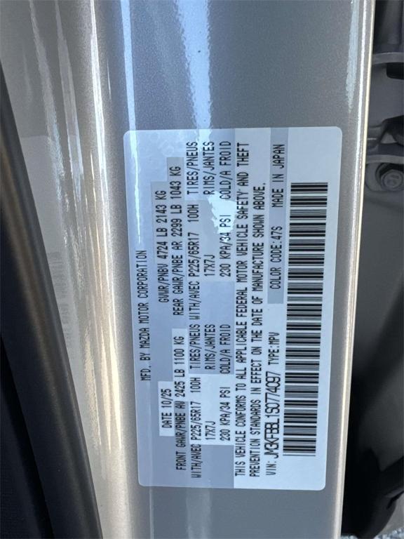 new 2025 Mazda CX-5 car, priced at $29,395