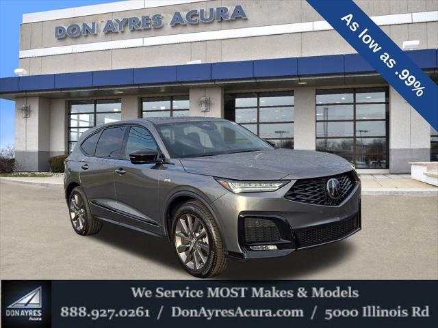 used 2025 Acura MDX car, priced at $55,613