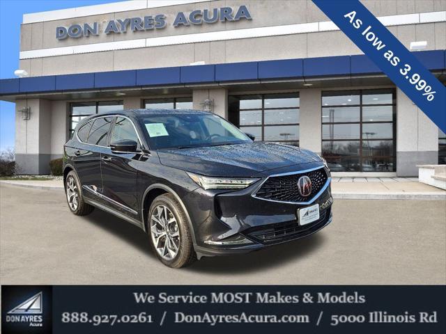 used 2023 Acura MDX car, priced at $45,009