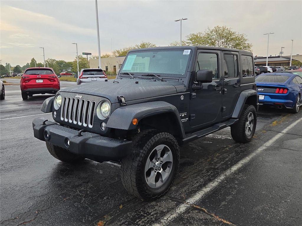 used 2017 Jeep Wrangler Unlimited car, priced at $20,384