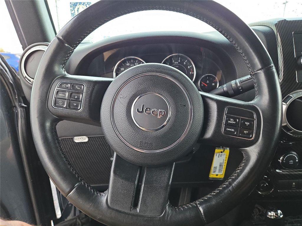 used 2017 Jeep Wrangler Unlimited car, priced at $20,384