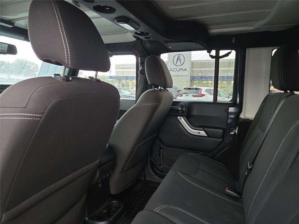 used 2017 Jeep Wrangler Unlimited car, priced at $20,384