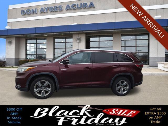 used 2014 Toyota Highlander Hybrid car, priced at $17,599