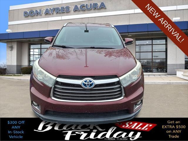 used 2014 Toyota Highlander Hybrid car, priced at $17,599