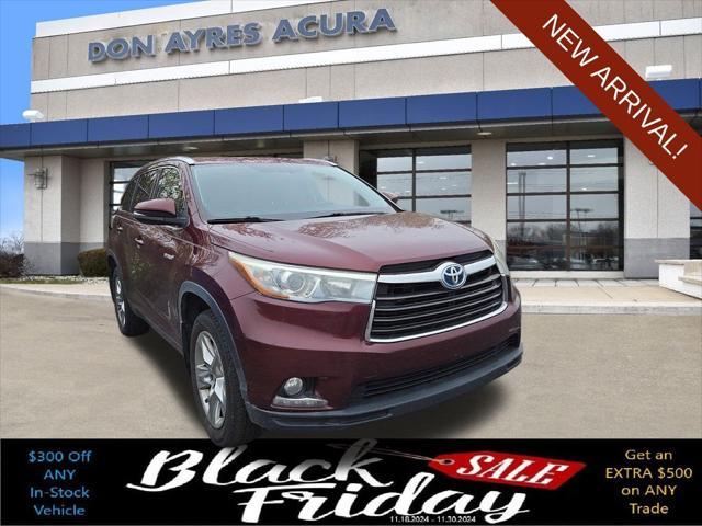 used 2014 Toyota Highlander Hybrid car, priced at $17,599