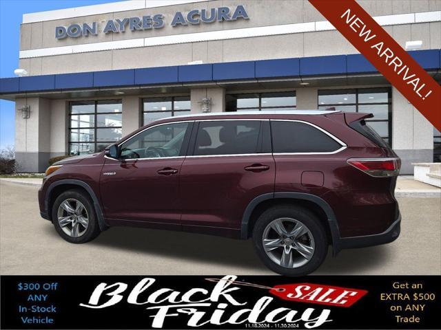 used 2014 Toyota Highlander Hybrid car, priced at $17,599