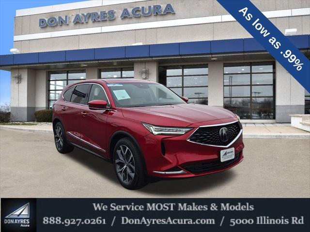 used 2022 Acura MDX car, priced at $38,861