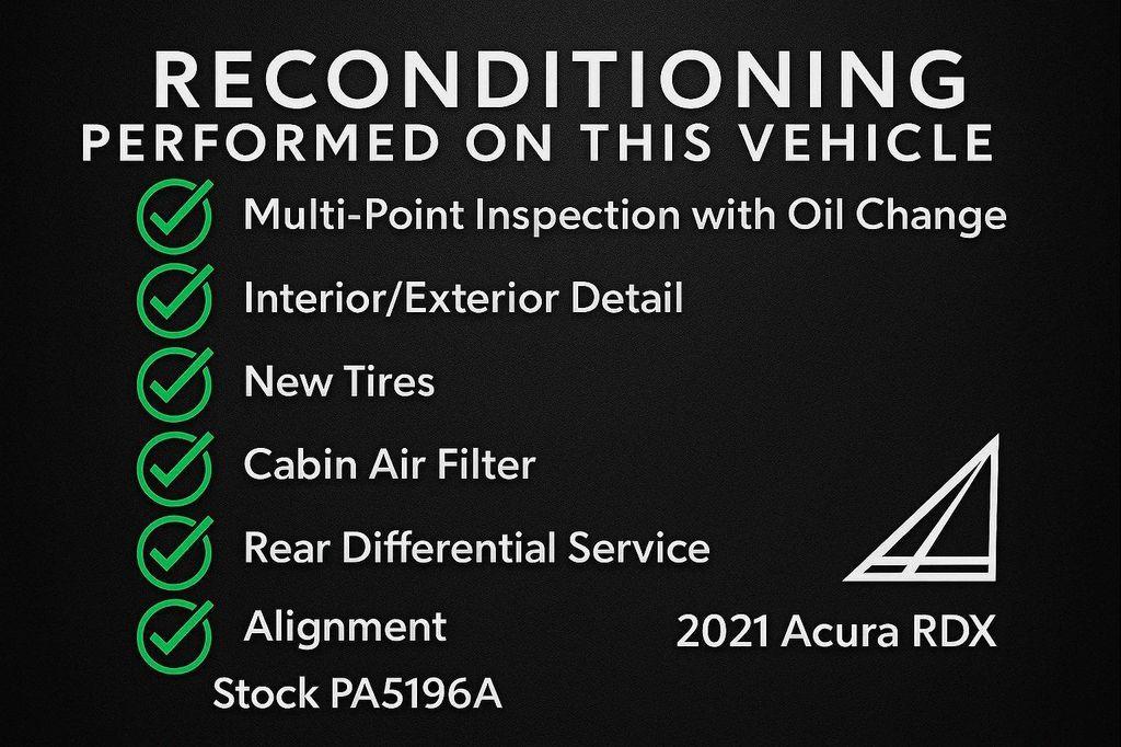 used 2021 Acura RDX car, priced at $32,399