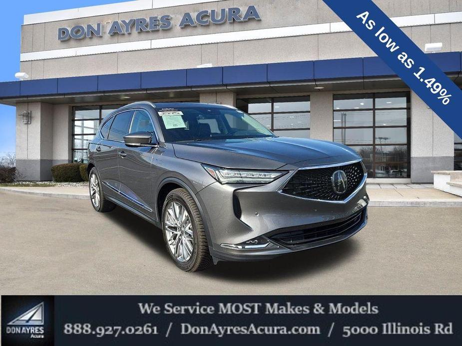 used 2022 Acura MDX car, priced at $43,355