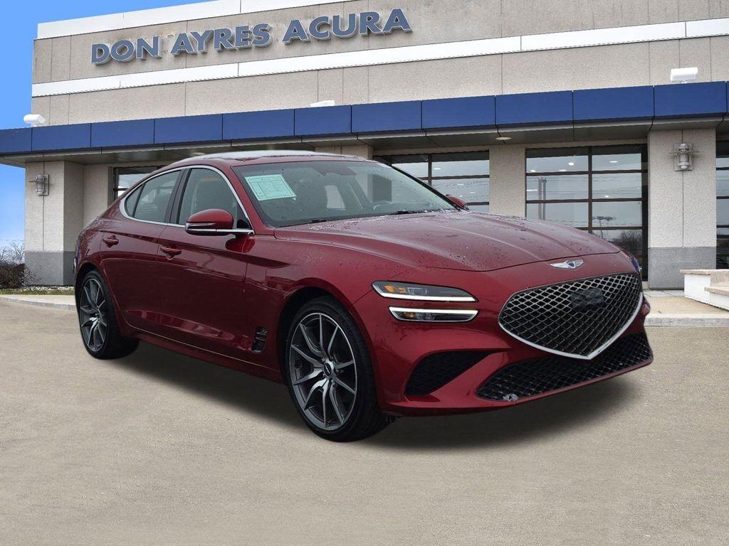used 2023 Genesis G70 car, priced at $29,061