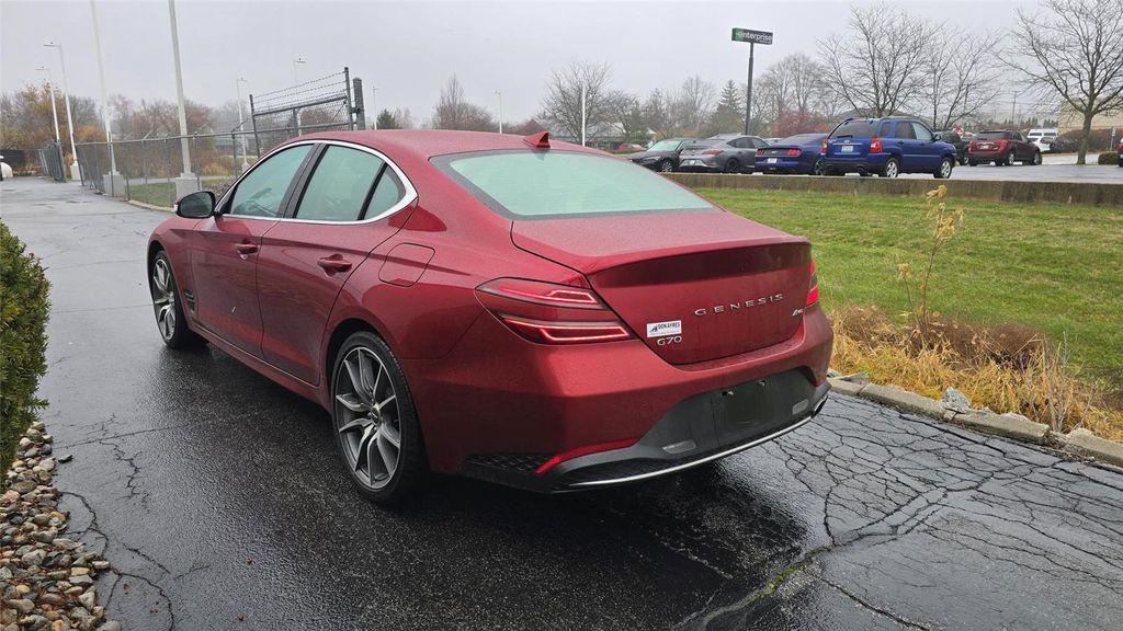 used 2023 Genesis G70 car, priced at $29,691
