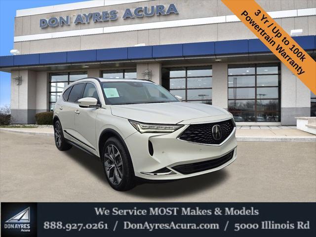 used 2022 Acura MDX car, priced at $35,429