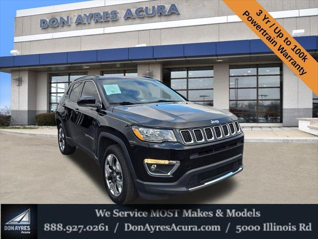 used 2020 Jeep Compass car, priced at $16,518