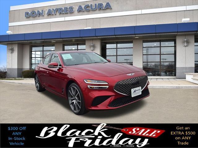 used 2023 Genesis G70 car, priced at $30,928