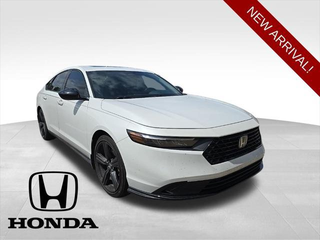 used 2023 Honda Accord Hybrid car, priced at $28,561
