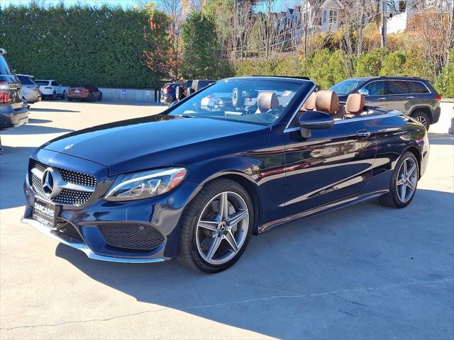 used 2018 Mercedes-Benz C-Class car, priced at $25,200