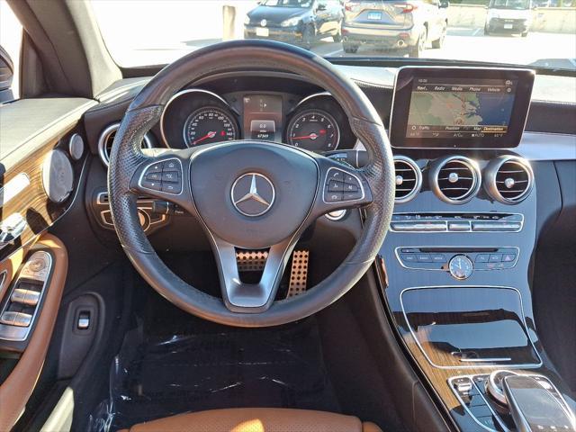 used 2018 Mercedes-Benz C-Class car, priced at $25,200