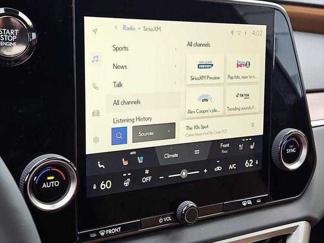 new 2025 Lexus RX 350 car, priced at $55,969