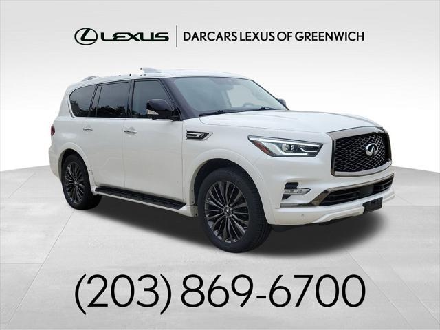 used 2021 INFINITI QX80 car, priced at $41,900