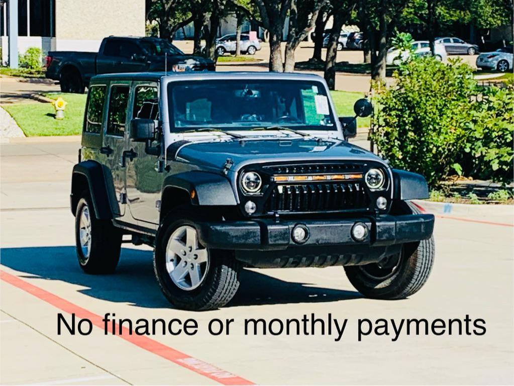 used 2014 Jeep Wrangler Unlimited car, priced at $11,990