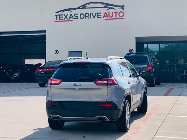 used 2015 Jeep Cherokee car, priced at $5,500
