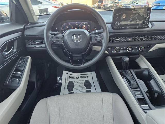 used 2025 Honda Accord car, priced at $26,495