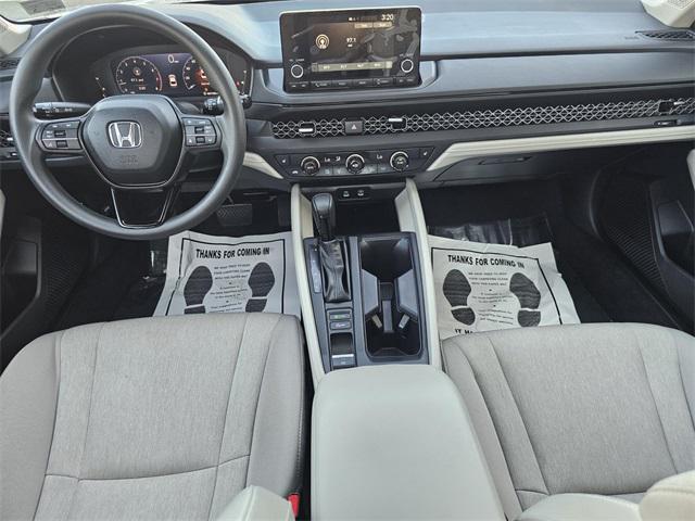 used 2025 Honda Accord car, priced at $26,495