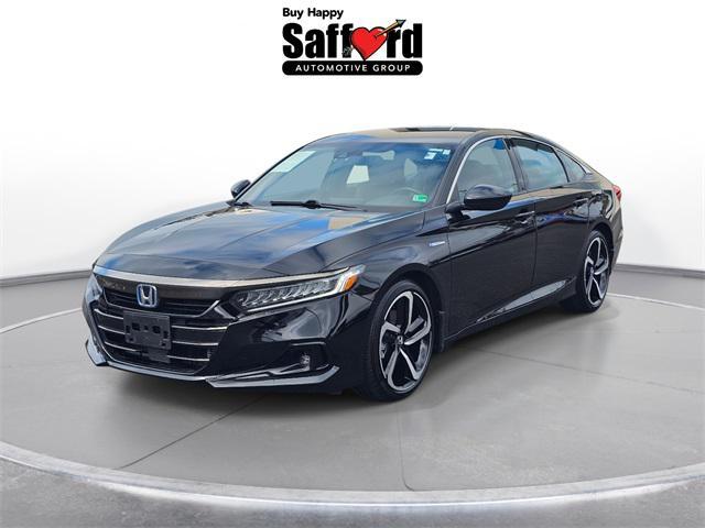 used 2022 Honda Accord Hybrid car, priced at $27,517