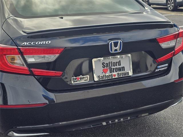 used 2022 Honda Accord Hybrid car, priced at $27,517
