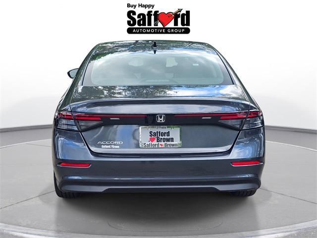 new 2025 Honda Accord car, priced at $33,005