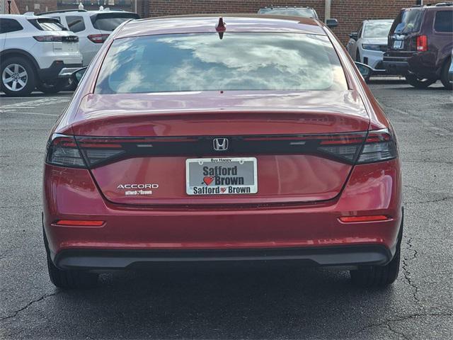 used 2024 Honda Accord car, priced at $27,742