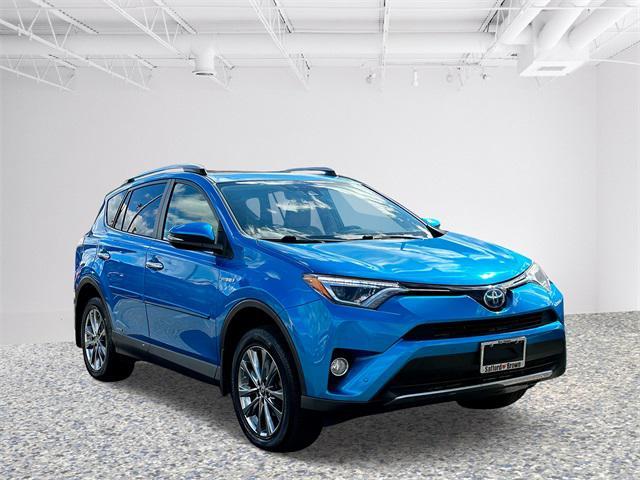 used 2018 Toyota RAV4 Hybrid car, priced at $17,400