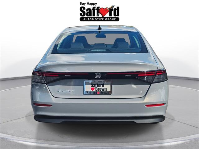 new 2025 Honda Accord car, priced at $33,460